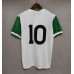 Celtic 85/86 Away White&Green Soccer Jersey